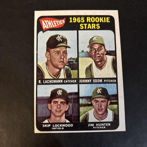 1965 topps high catfish - high, #