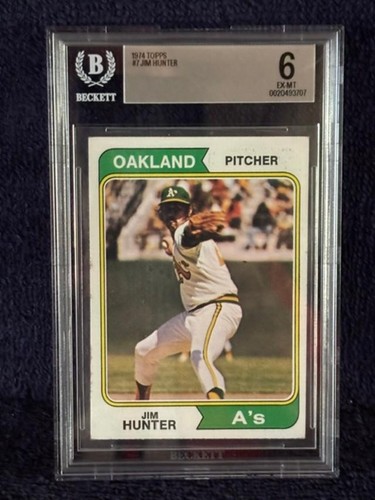 1974 topps catfish - topps, #7