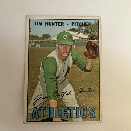 1967 topps catfish - topps,