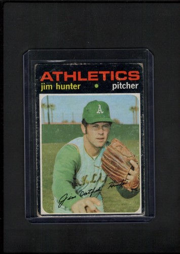 1971 topps jim catfish - topps,
